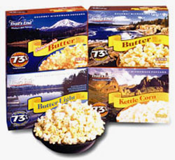 24 pack microwave popcorn, 3-way tin, popcorn, caramel corn, boys scouts troop 88, sidney, ny, microwave popcorn